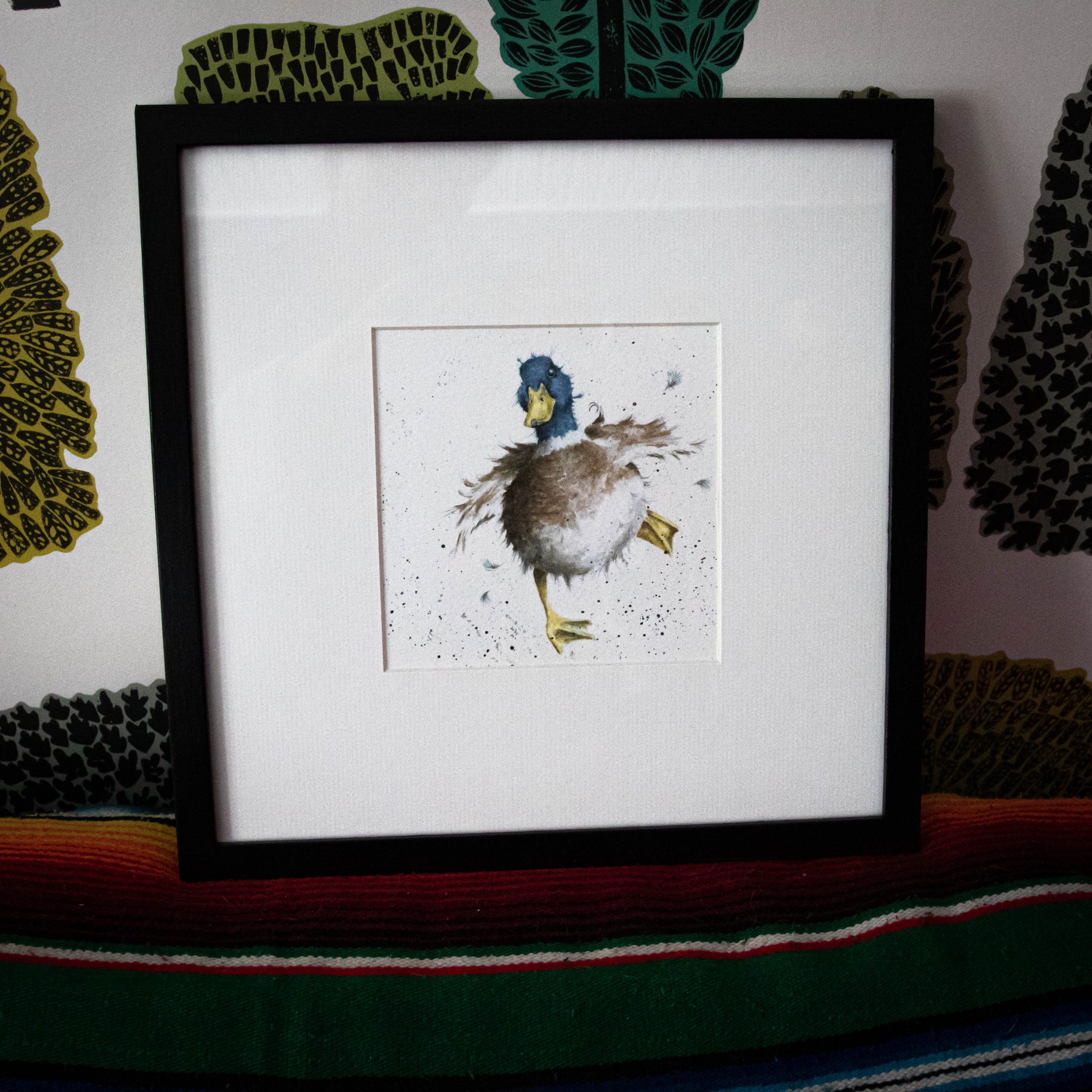 "A waddle and a quack"